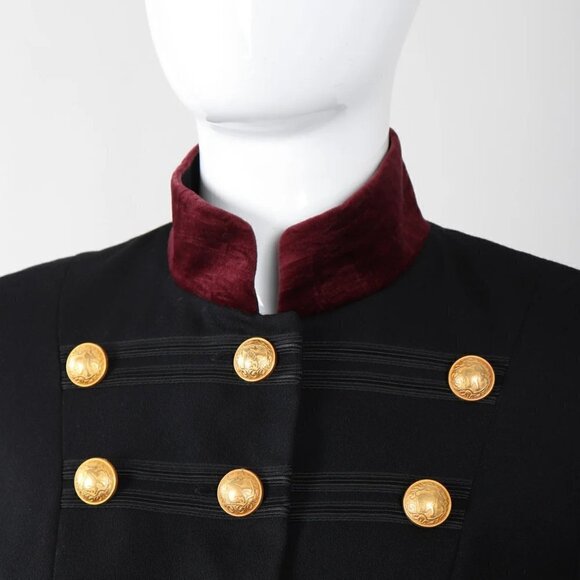 Vintage A++ MONDI HAUTE COUTURE MILITARY BAND JACKET - Picture 6 of 12